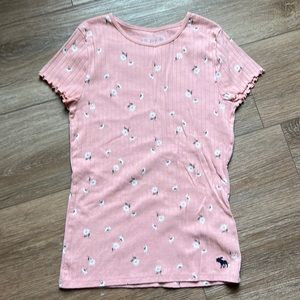Abercrombie kids flower shirt